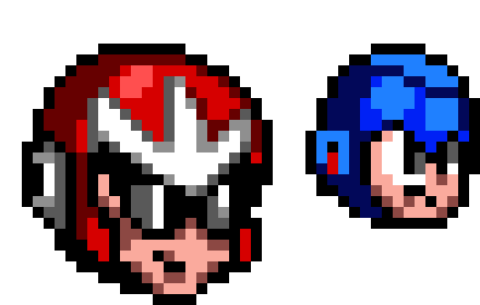 [9664c4] Mega Man and Proto Man