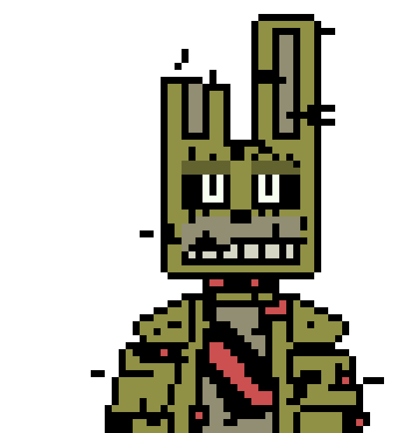 [b9de0d] back. again. - withered bonnie