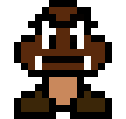 [9664c4] Goomba PIXEL ART