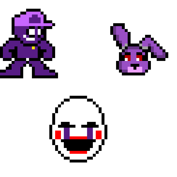 fnaf pixel art