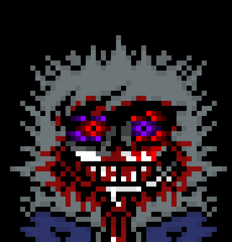 [57dac4] *Malady uses his blaster hands as a shield, but TD *hits it in its legs, tripping it over* anyway you can trap this thing ?!