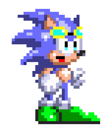 [f879f5] Azurel the Hedgehog