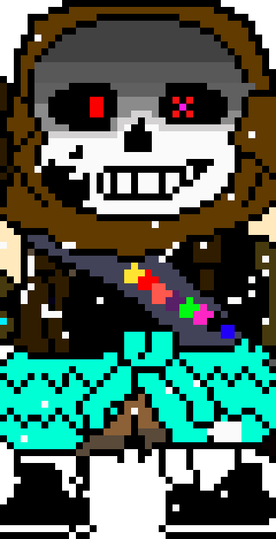 [f3ea36] Dust Ink Sans Sprite