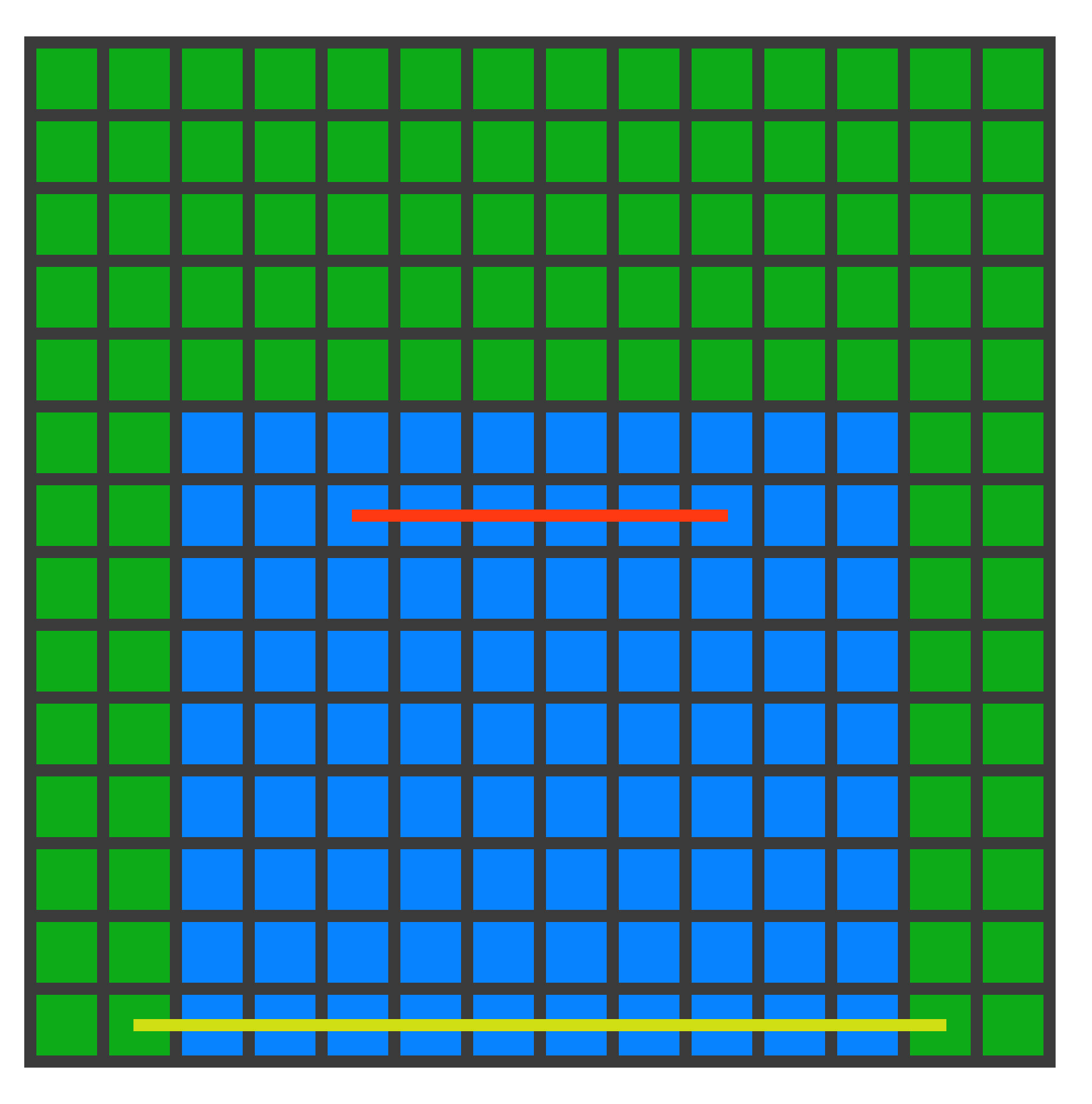 [8be68a] 14x14 grid