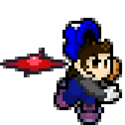 [d3c520] (( Welp. Now or never to test this! *I toss the Scarlet Devil from Calamity at Hollett.* ))