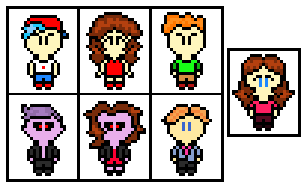 glamgames's friday night funkin' sprite pack