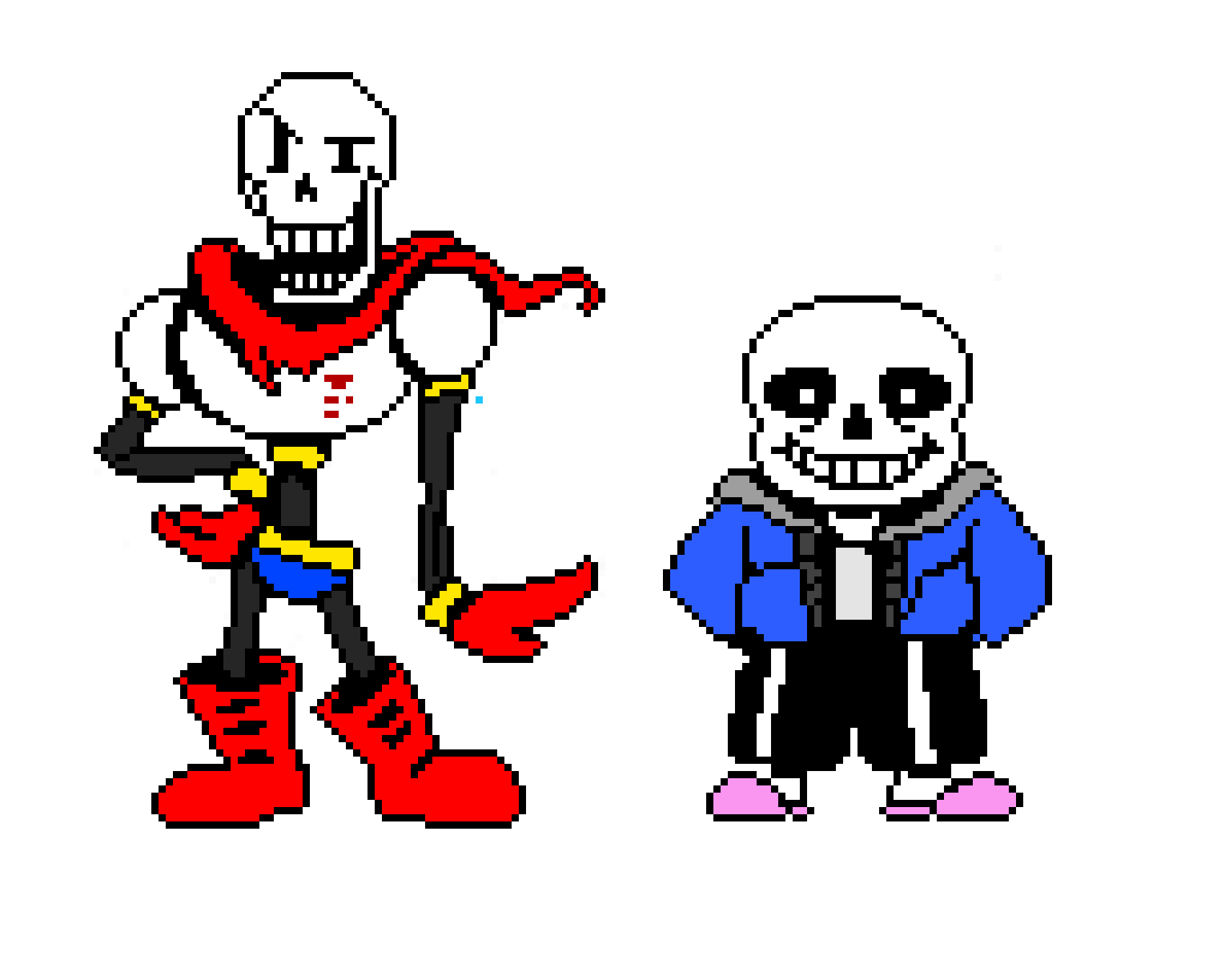 [b4c16a] THE GREAT PAPYRUS and sans the skeleton