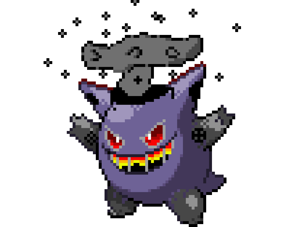[4b40e3] A Gengar regional Form i made!