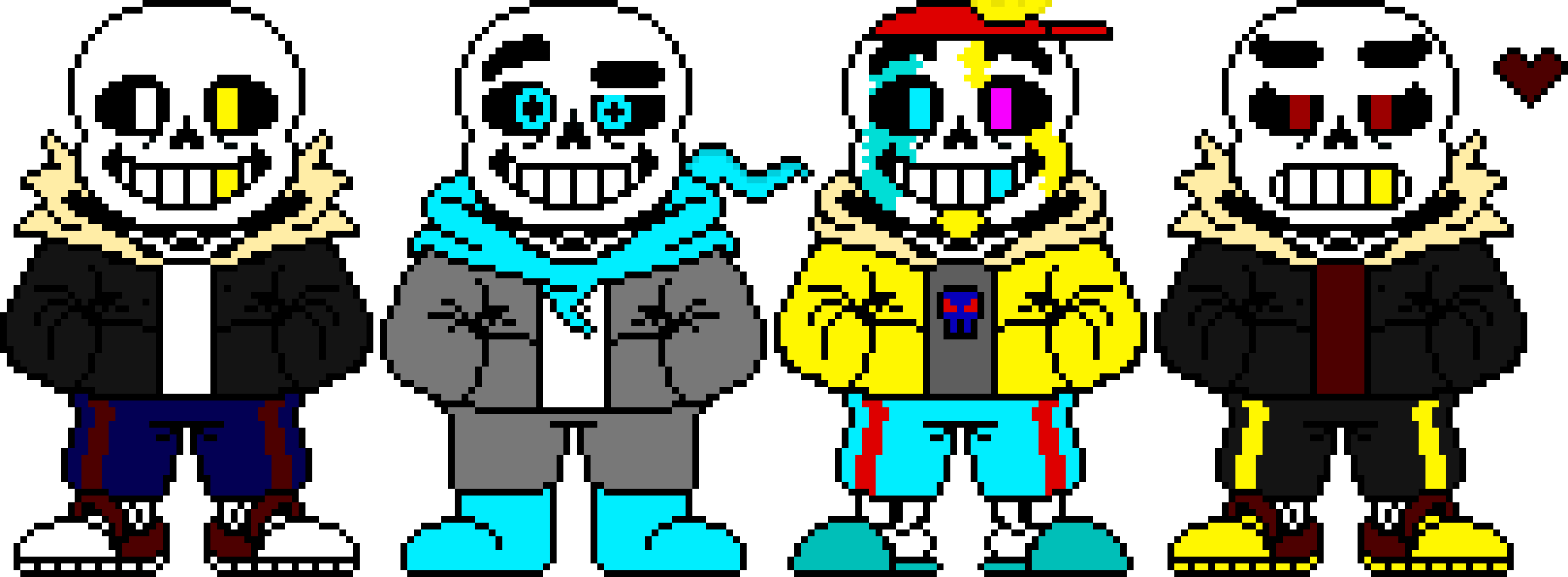 My Sans (+UnderSwap Sans My ver. PartyTale Sans, & UnderFell Sans) (KamuiSenketsu)