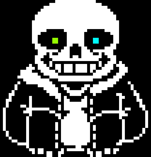  last breath Sans phase 2 Sprite (my take)