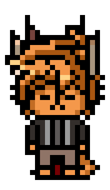 [ebe2a8] danganronpa Riko pixel art