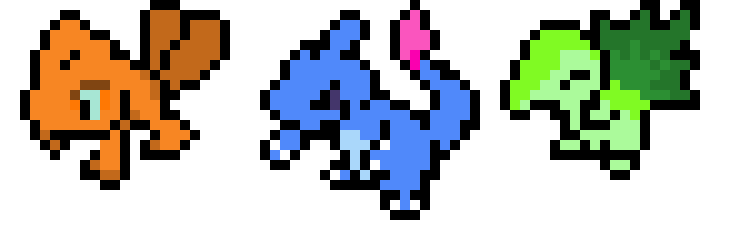 [9664c4] Pokemon Pixel Art