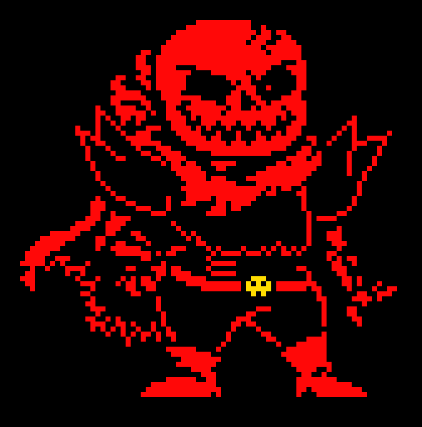 Fellswap Sans Battle Sprite