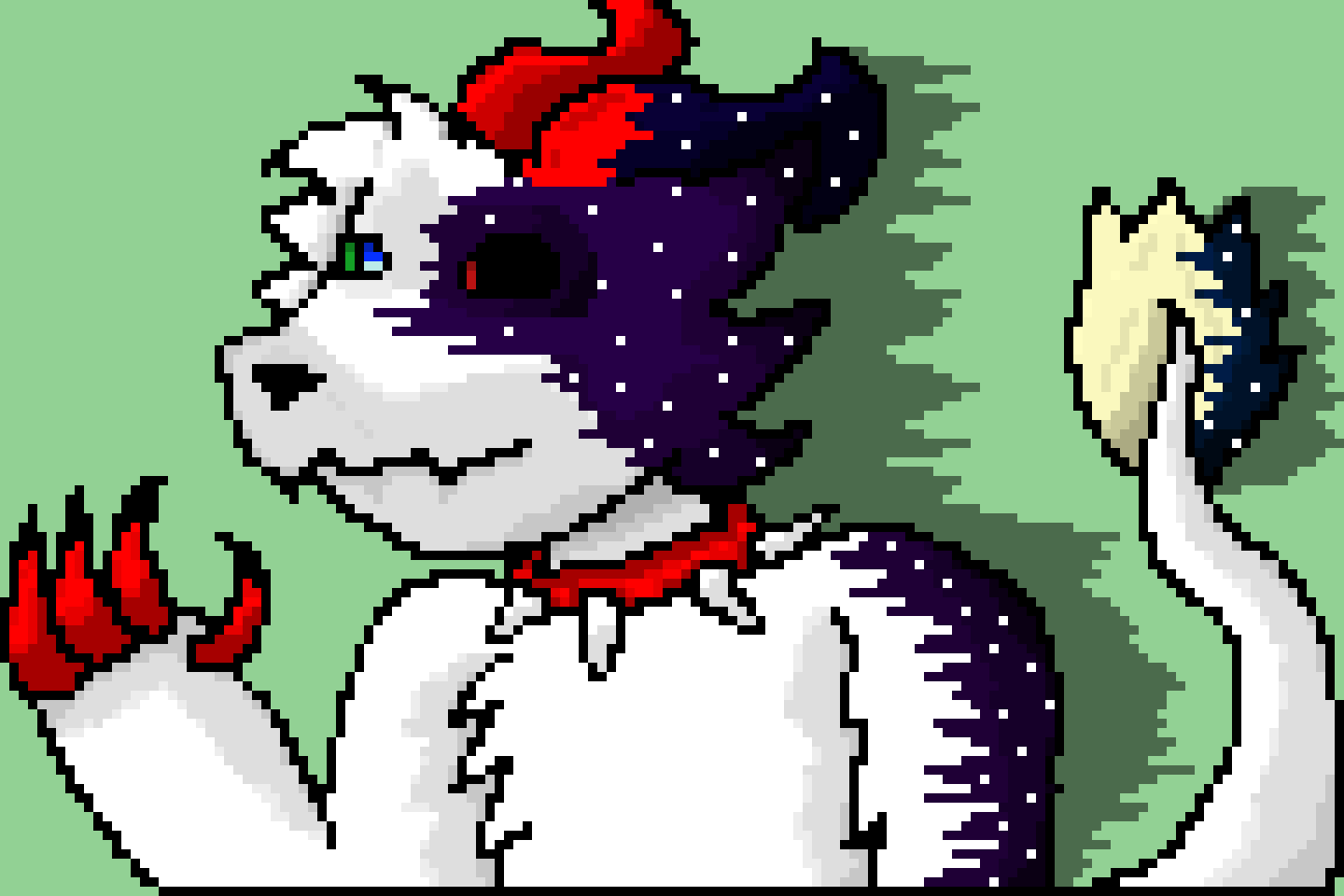 [[Oh yeah, Virus Terrie, while hiding his look, will look like this...]]