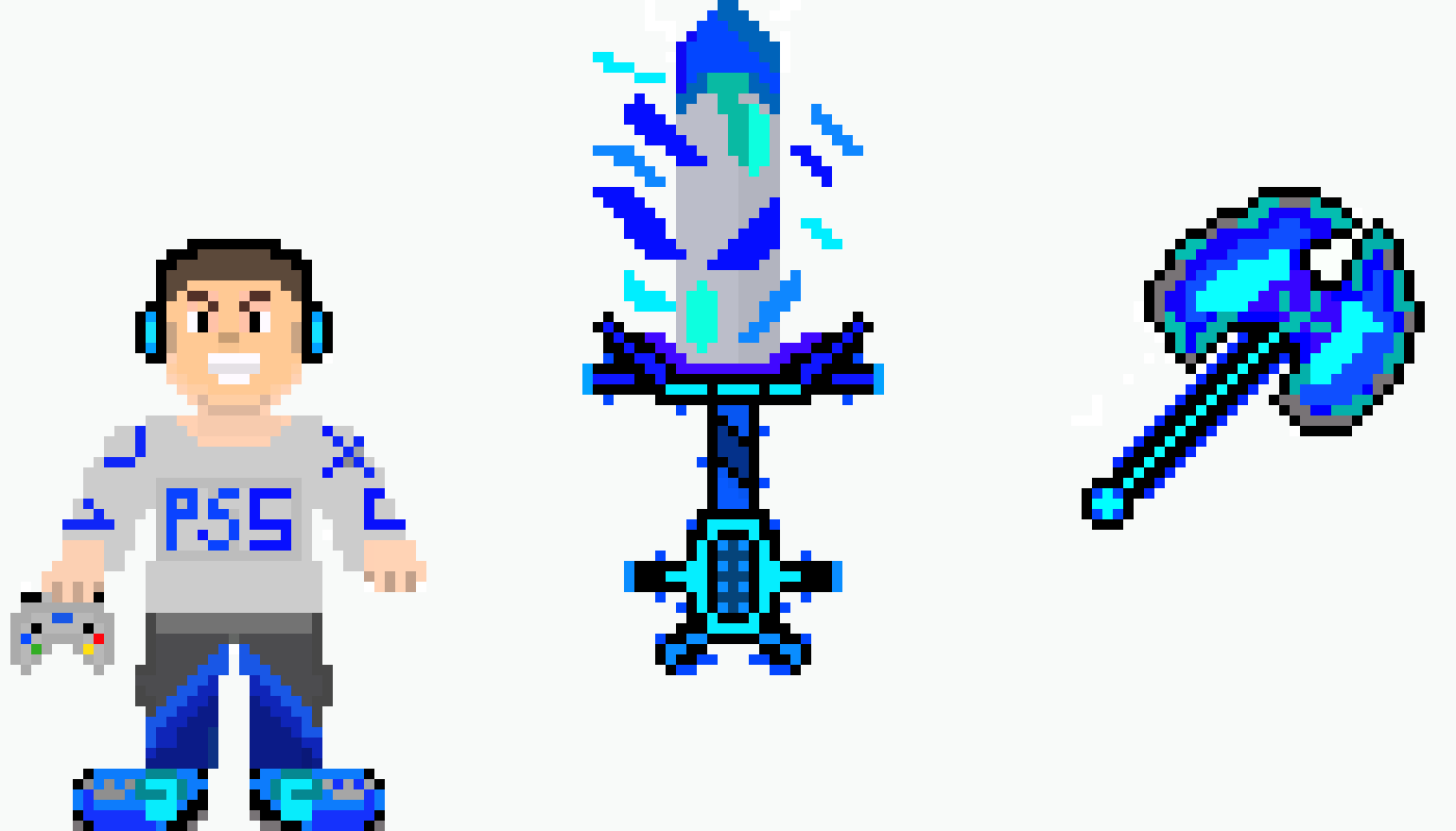 [4495bb]  Playman and his ps5 weapons (Gamer boys enemy)