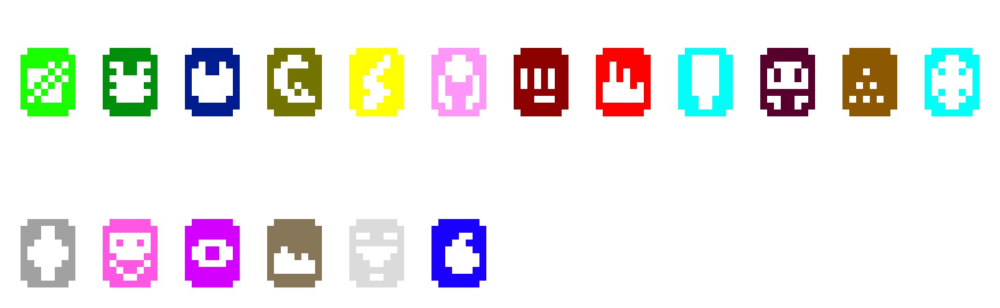 [9664c4] All Pokemon Types