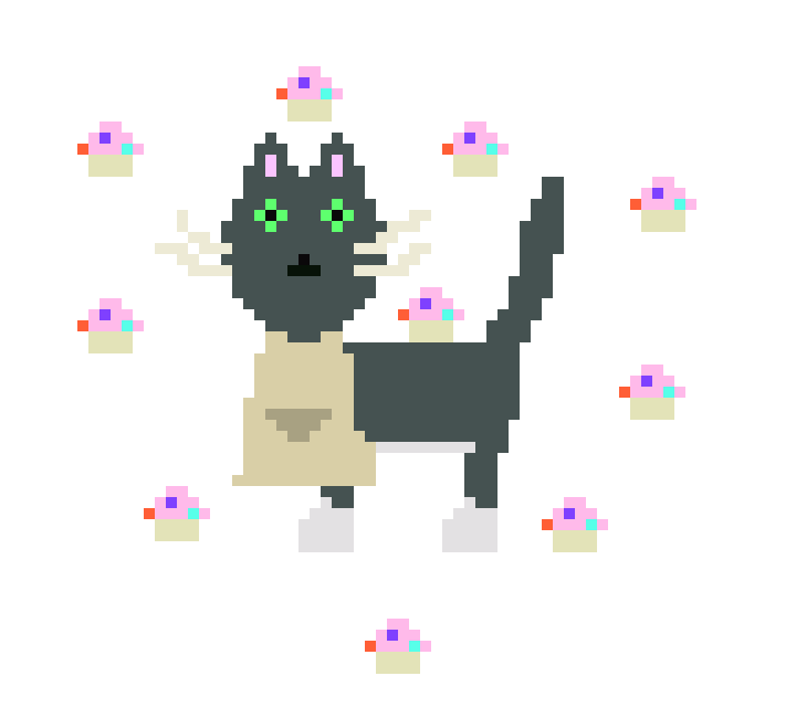[d55cd1] Cupcake Kitty