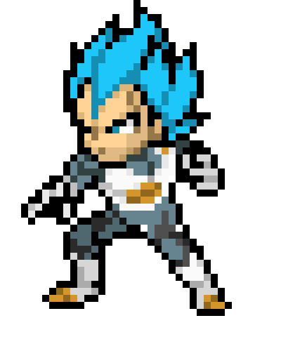 [9664c4] Super Saiyan Blue Vegeta