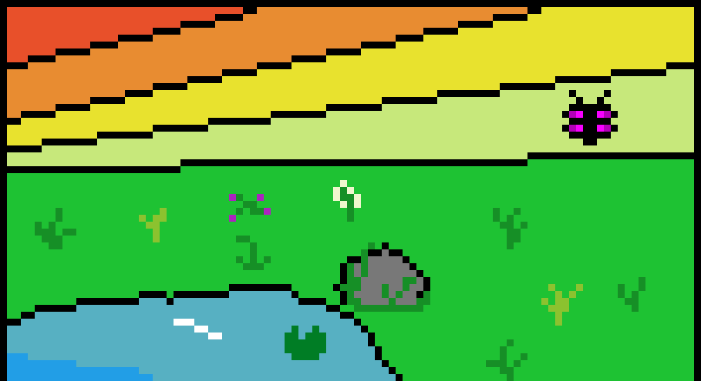 [22bd11] Lake Sunset