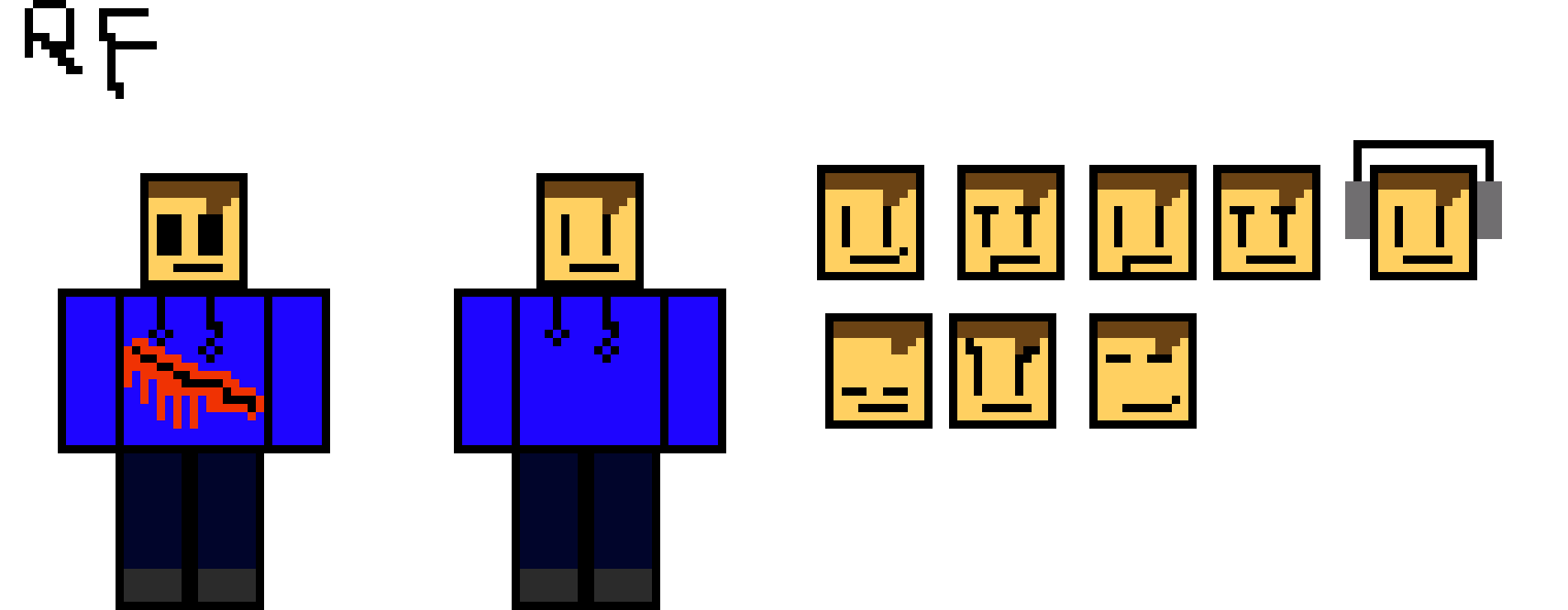 [401102] ((i would like to anounce this is my first sprite i have made! not basing it off of much except for well...me i geuss.opinions?))-rainbowfox2011