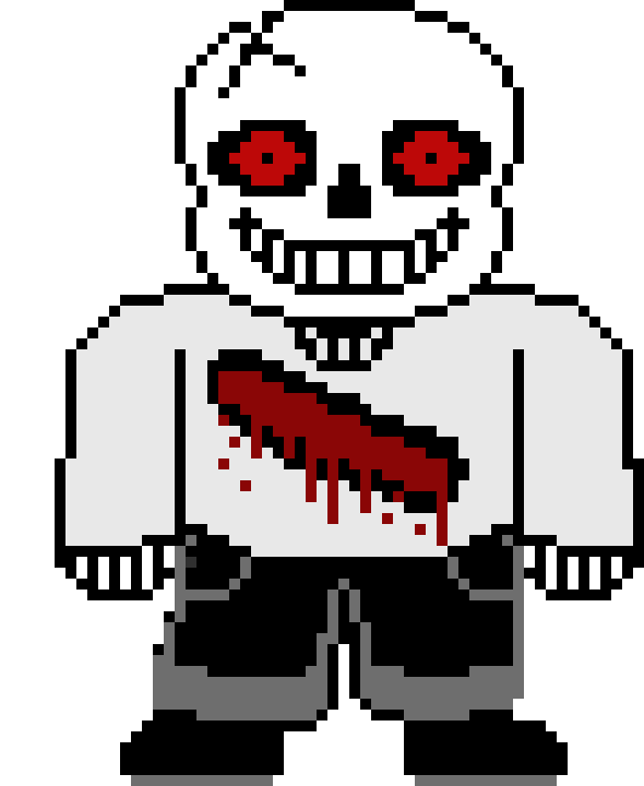 HardTale Sans without his jacket