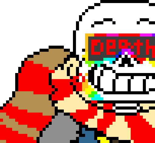 [45e36d] If you didn’t see your sans sprite’s jacket color your blind- fresh ink
