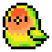 [45ba15] BirdDown_Parrot