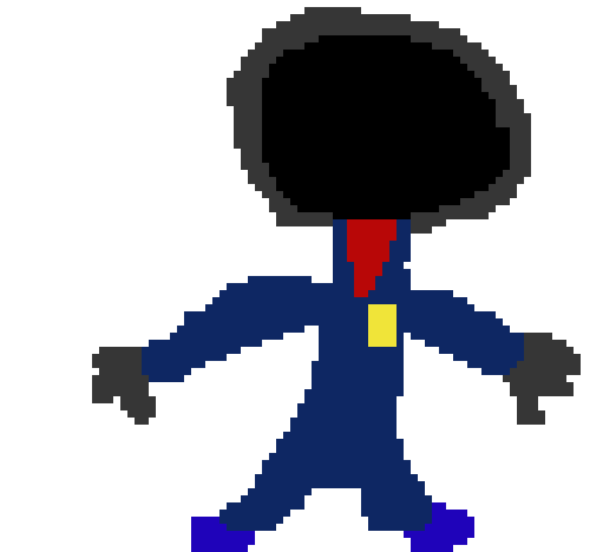 [9664c4] Black hole head thing.