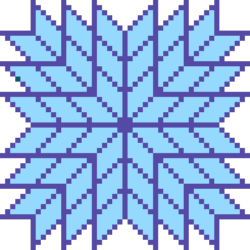 [c43892] Snowflake crystal