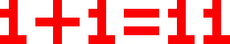 [9664c4] 1+1=11
