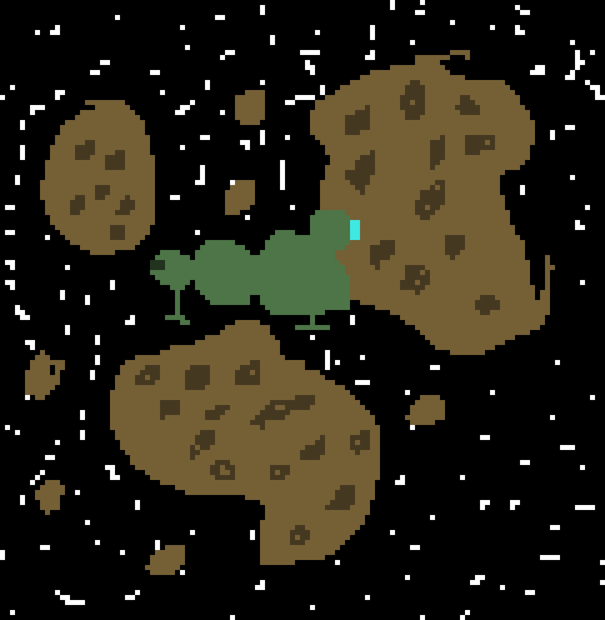 [72f437] asteroid field