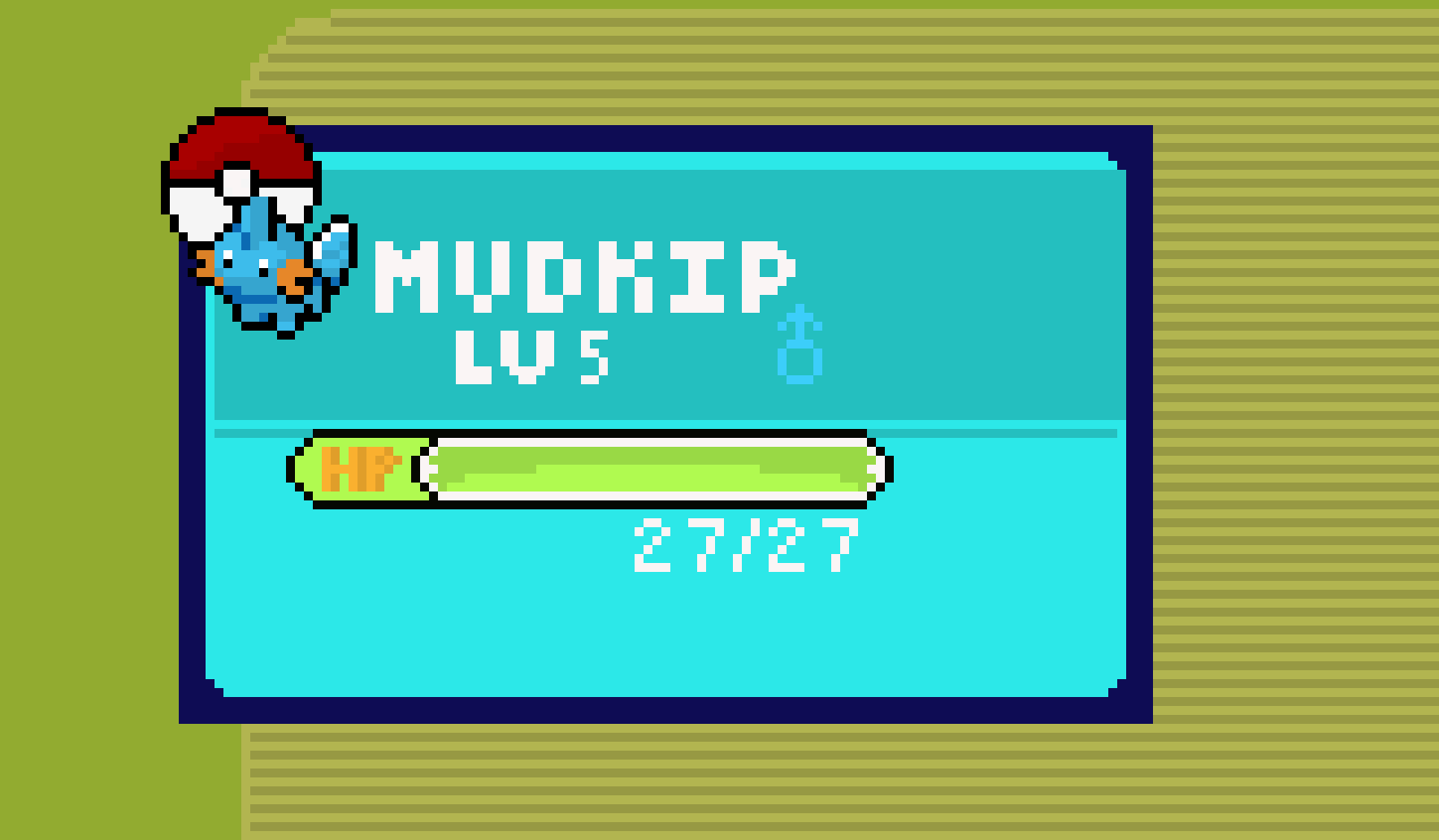 Mudkip Party Sprite