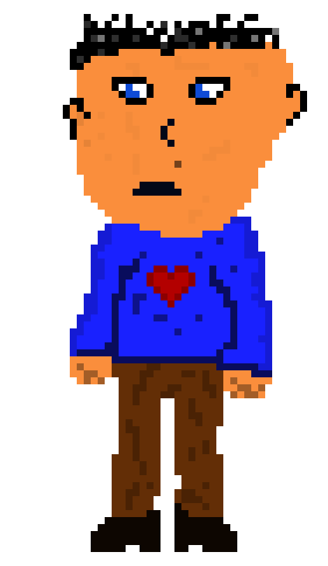 [9664c4] Pixle art Man