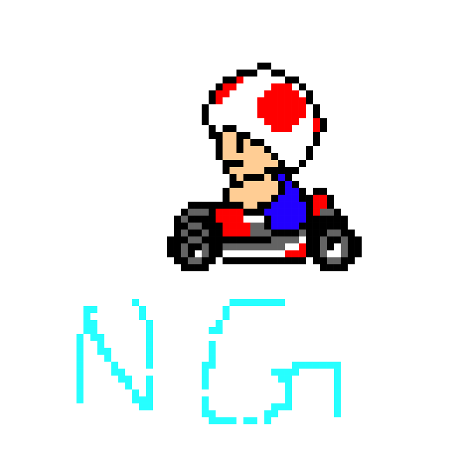 [9664c4] Toad Mario Kart