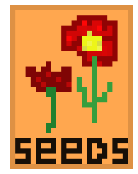[9b88be] Chrysanthemum Flower Seeds Packet