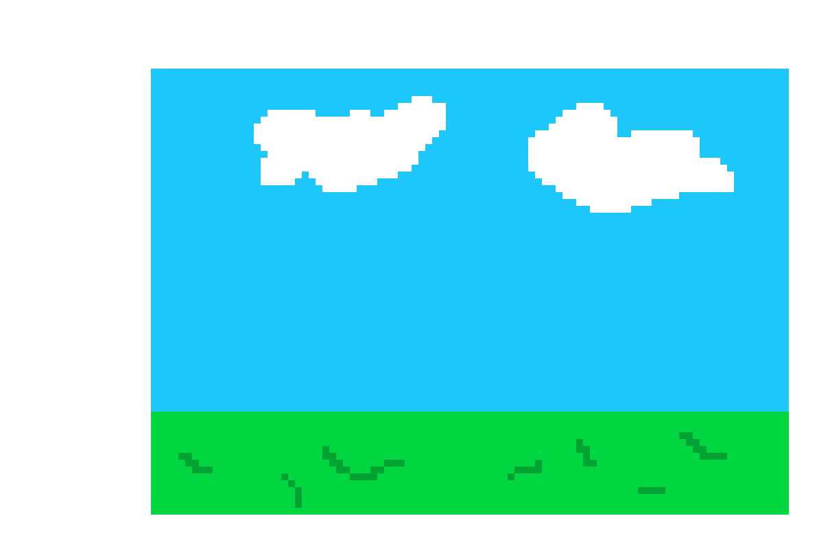 [b1200b] cloud and grass background