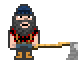 [c2641d] player legs close, axe down, mouth open