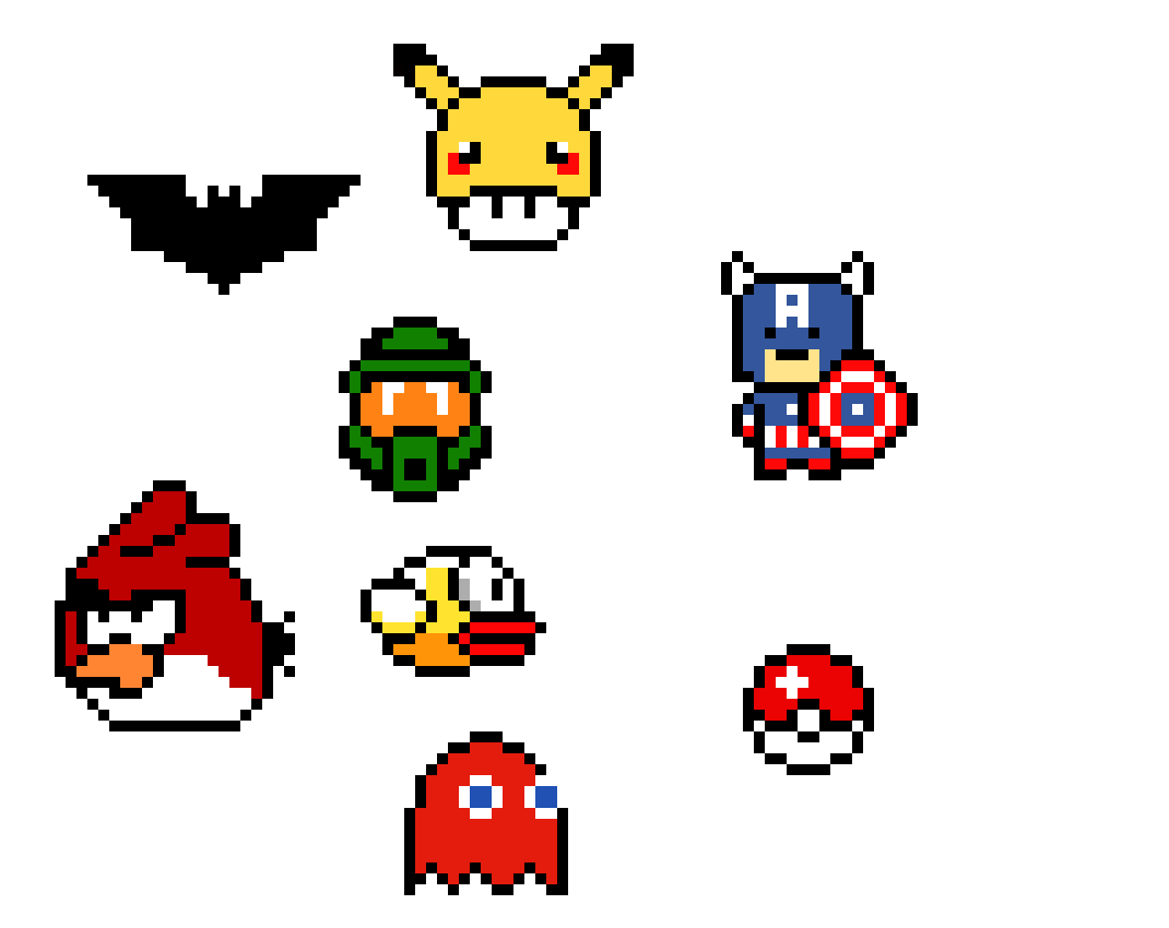 Random Pixel Art