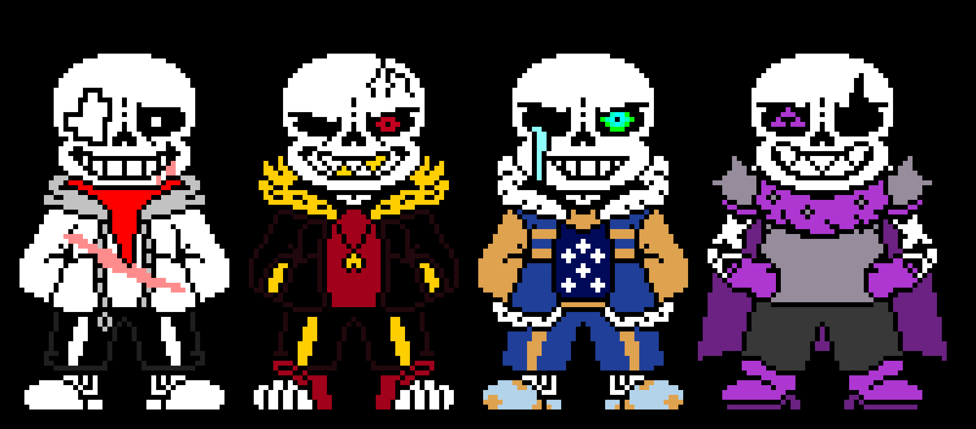 The Four Sanses.