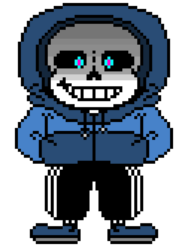 [0ab601] IJ!GlitchTale Sans Sprite