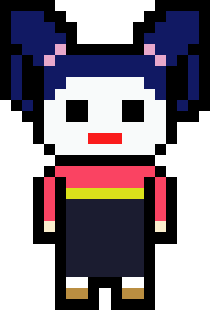 [5250d7] danganronpa pixel sprite base - Eri Sugita V1