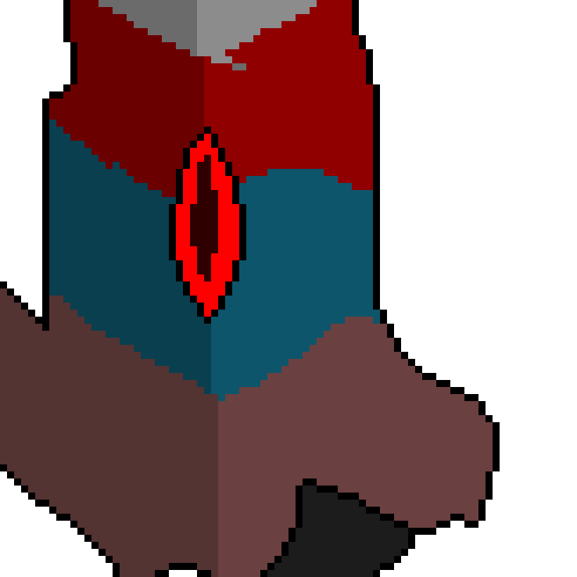 [a2471d] *The eye starts looking left and right for at least one challenger*