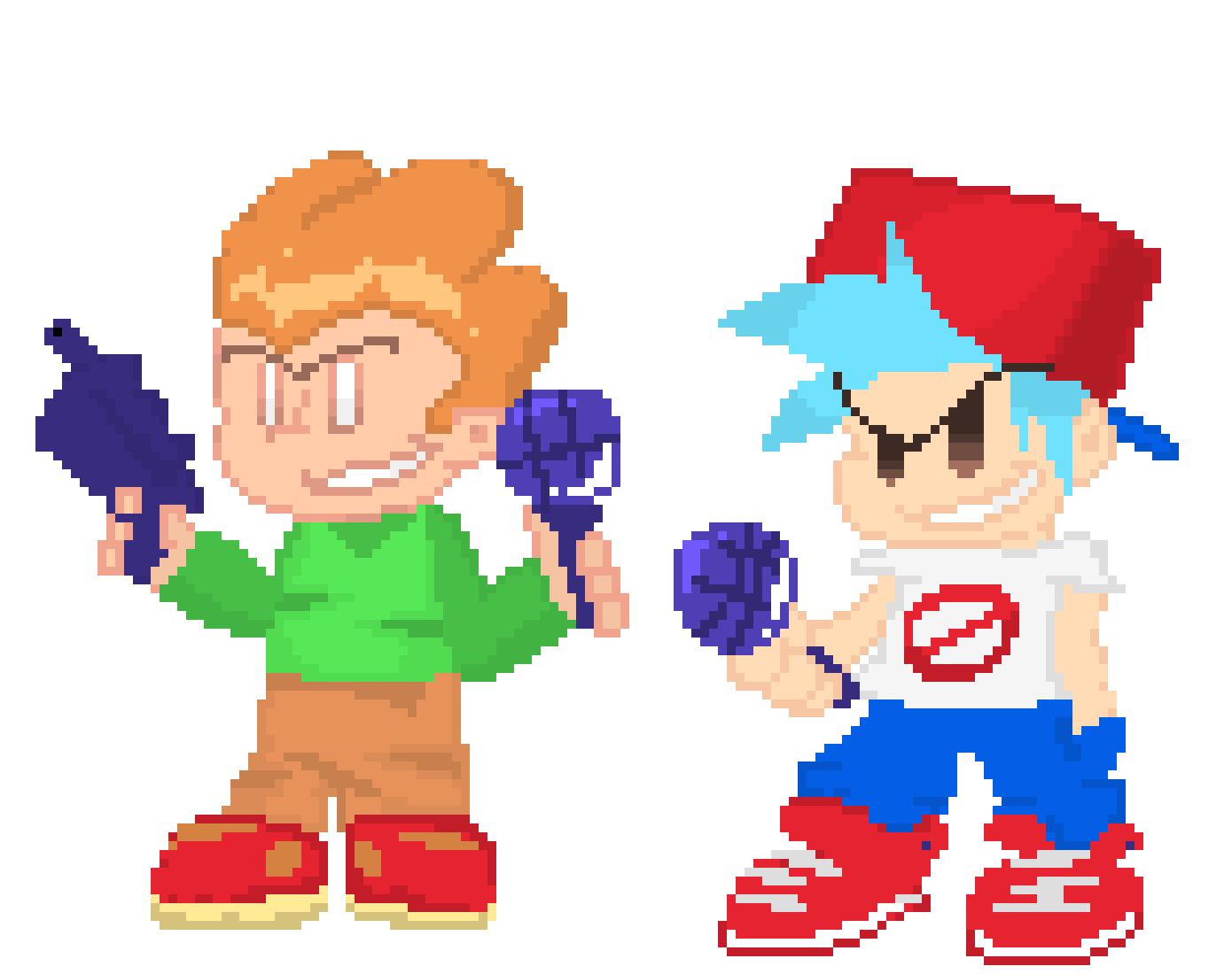 [2d73ea] *They appear Behind Cleetus* BF: Beep. Pico: Look man Im sorry For annoying you this is His fault. -jase