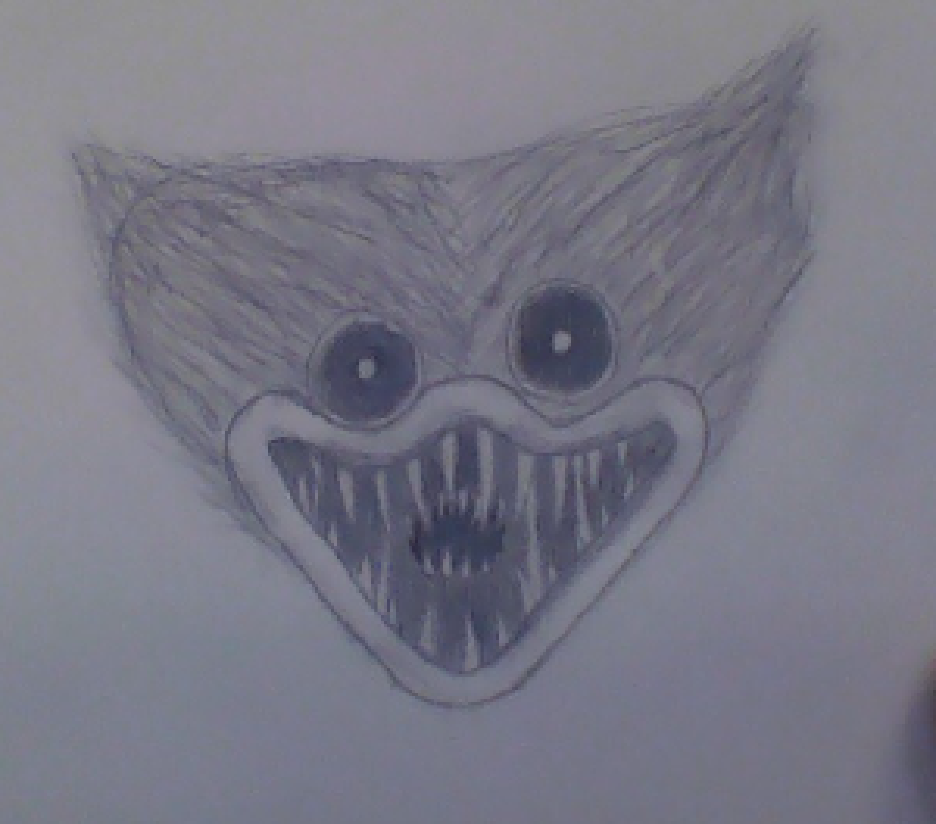 [d1cb9c] Hey, so, I don't think anyone here would remember me, but I'm the old huggy guy from like a month ago. Anyway, what do we think of this sketch.
