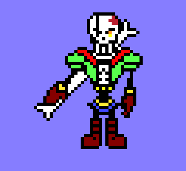 [9664c4] DustShrike! Disbelief Papyrus Sprite