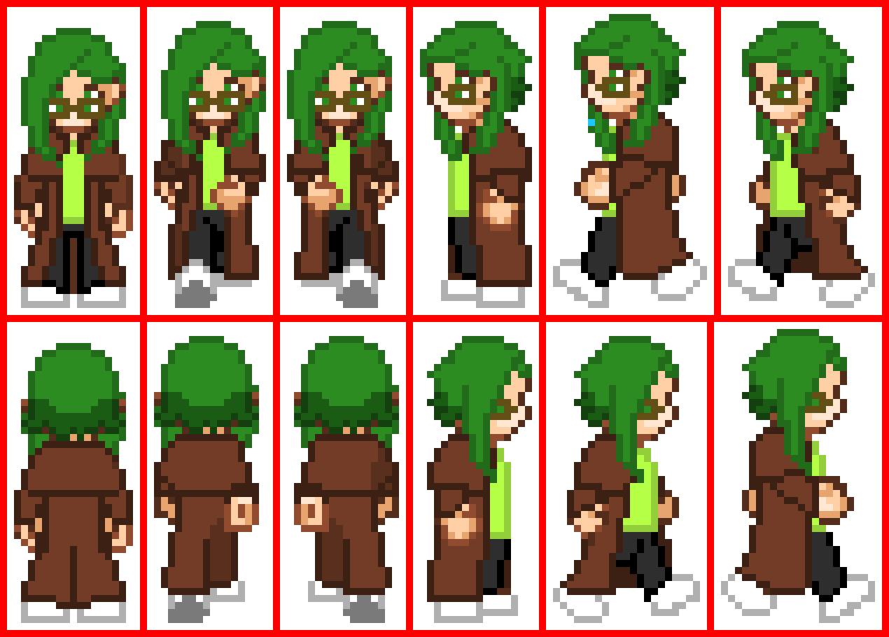 [9664c4] Key to the Abyss - Horror Game - Madeline Sprite (glowing shoes)
