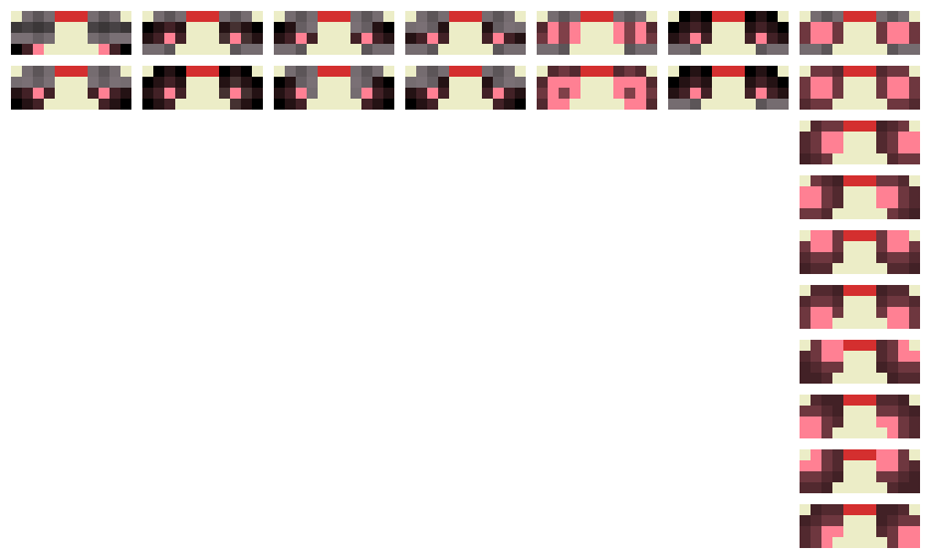 [f738dc] i compared this one to the other pillars of emotion using My Intuition and it's like, basically half of the emotions slashed because i gave weedeyes an entire row instead of lodging it between the other ones