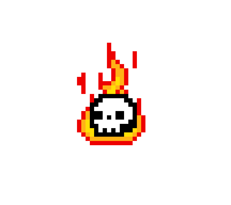 [9664c4] Burning Skull