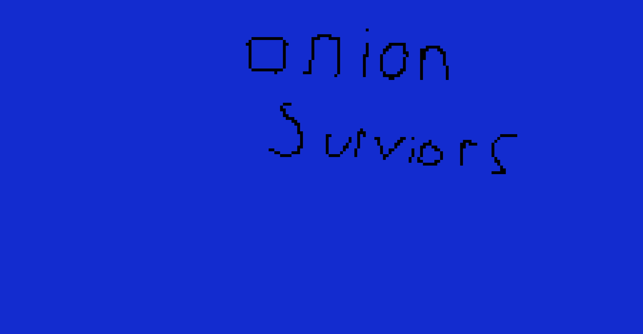 [a3cece] onion surviors title screen