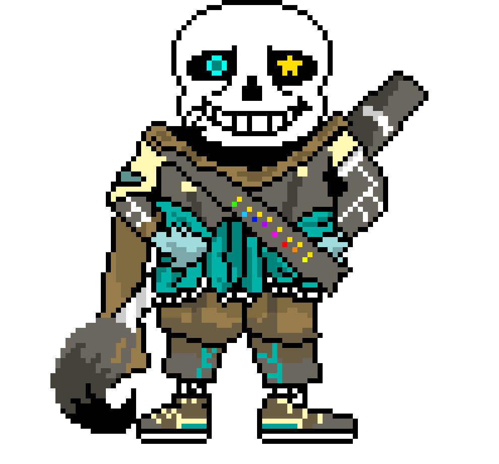 Ink Sans Battle Sprite Phase 1